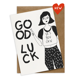 Carte + enveloppe good luck