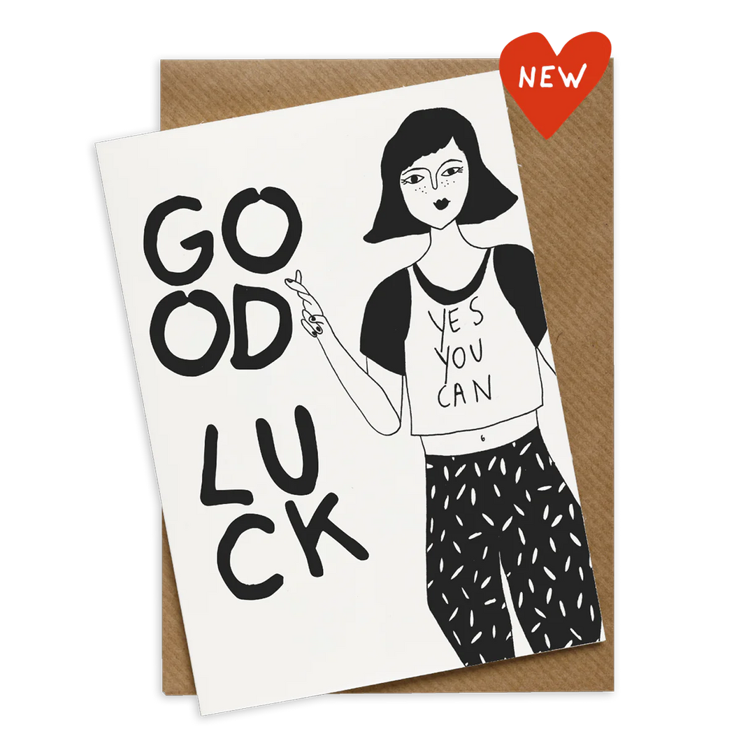 Carte + enveloppe good luck