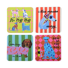 Charger l'image dans la galerie, Coasters (set of 4) - The dog lover
