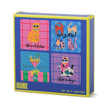 Charger l'image dans la galerie, Coasters (set of 4) - The cat lover
