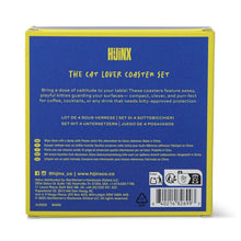 Charger l'image dans la galerie, Coasters (set of 4) - The cat lover
