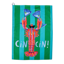 Charger l'image dans la galerie, Tea towel - Cin cin Lobster
