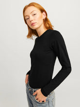 Charger l'image dans la galerie, Tee-shirt Céline à manches longues - Noir
