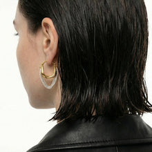 Charger l'image dans la galerie, Boucles d'oreilles mixe drap
