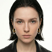 Charger l'image dans la galerie, Boucles d'oreilles mixe drap
