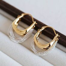 Charger l'image dans la galerie, Boucles d'oreilles mixe drap
