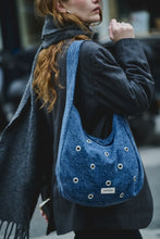 Charger l'image dans la galerie, Sac à main Clavel - Œillets denim

