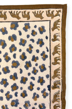 Charger l'image dans la galerie, Small foulard Dupitta - Léopard macadamia
