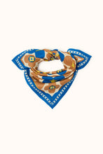 Charger l'image dans la galerie, Small foulard Manika - Caleido true blue
