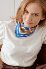 Charger l'image dans la galerie, Small foulard Manika - Caleido true blue
