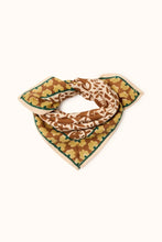 Charger l'image dans la galerie, Small foulard Manika - Garden macadamia
