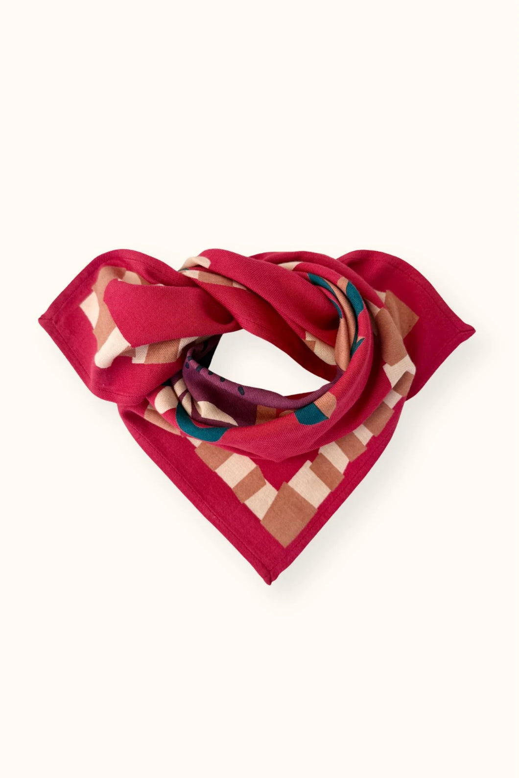 Petit foulard Manika - Corazon fire