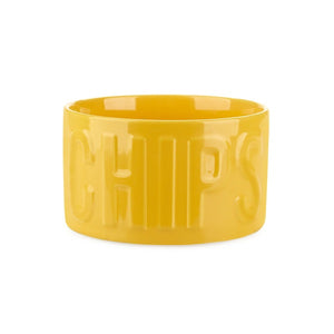 Plateau apéritif chips - jaune